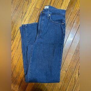 Madewell Women's Wide Leg Jeans - Deep Indigo